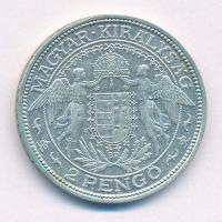 1939. 2P Ag "Madonna" T:1-,2 apró karc Adamo P7