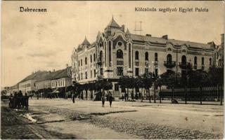 1913 Debrecen, Kölcsönös segélyező Egylet Palota. Ifj. Gyürki Sándor kiadása