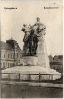 1917 Nyíregyháza, Kossuth szobor