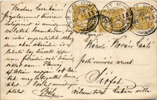 1908 Czuki és Muki a két sárszentmiklósi tacskó / Dachshund dogs. photo (EK)