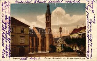 1931 Sopron, Ferenc József tér (fa)