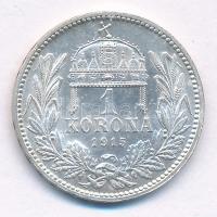 1915KB 1K Ag "Ferenc József" T:1,1- Adamo K5.1