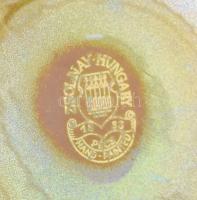 Zsolnay eozin mázas váza, jelzett, hibátlan, m: 18 cm