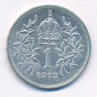 Ausztria 1913. 1K Ag "Ferenc József" T:2 Austria 1913. 1 Corona Ag "Franz Joseph"...