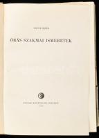 Vályi Ödön: Órás szakmai ismeretek. Bp., 1960., Műszaki, 527 p. Szövegközti rajzokkal illusztrált. K...