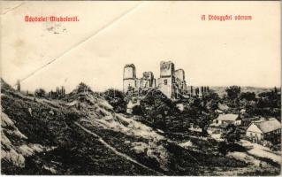 1910 Diósgyőr (Miskolc), várrom. Grünwald Ignác kiadása (EB)