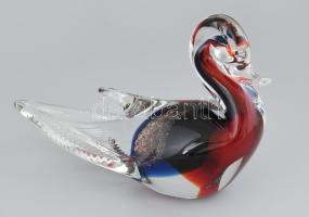 Murano: Madár pár. Kézzel készült üveg, egyik jelzett, hibátlan állapotban, m: 15-16 cm, h: 19-20 cm...