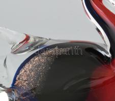 Murano: Madár pár. Kézzel készült üveg, egyik jelzett, hibátlan állapotban, m: 15-16 cm, h: 19-20 cm...