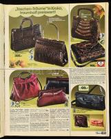 1976 Quelle International, Herbst/Winter 1976/77., német nyelvű, képes katalógus (órák, ékszerek, la...