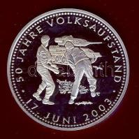 Németország 2003. "50 éve történt a népfelkelés" Ag 20g T:PP
