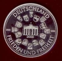 Németország 2003. "50 éve történt a népfelkelés" Ag 20g T:PP