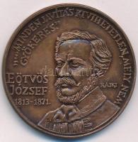 Rajki László (1939-) 1988. MÉE Orosháza / Eötvös József bronz emlékérem (42,5mm) T:1,1-  Adamo OH2