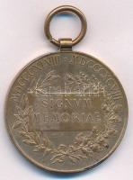 1898. "Jubileumi Emlékérem a Fegyveres Erő Számára / Signum memoriae (AVSTR)" bronz kitünt...