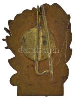 DN MAVOSZ (Magyar Vadászok Országos Szövetsége) zománcozott fém jelvény (27x21mm) T:1-