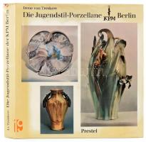 Irene von Treskow: Die Jugendstil-Porzellane der KPM. Bestandskatalog der Königlichen Porzellan-Manufaktur Berlin 1896-1914. München, 1971, Prestel-Verlag. Fekete-fehér és színes képekkel illusztrálva. Német nyelven. Kiadói egészvászon-kötés, kissé sérült kiadói papír védőborítóban.
