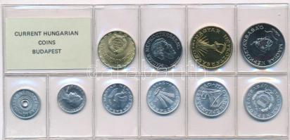 1986. 2f-20Ft (10xklf) érmés forgalmi sor fóliatokban T:1
Adamo FO19