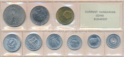 1978. 2f-10Ft (9xklf) érmés forgalmi sor fóliatokban T:1 kis patina
Adamo FO11