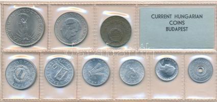 1975. 2f-10Ft (9xklf) érmés forgalmi sor fóliatokban T:1 patina
Adamo FO8