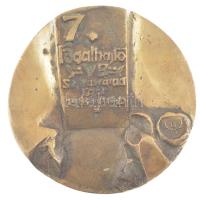 1984. "7. Fogathajtó Világbajnokság, Szilvásvárad, Eger" kétoldalas bronz sport emlékérem....