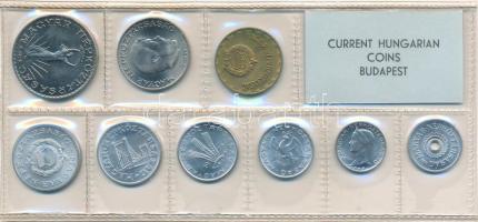 1974. 2f-10Ft (9xklf) érmés forgalmi sor fóliatokban T:1 patina
Adamo FO7