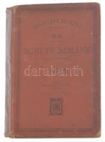 Francesco Gnecchi (szerk.): Monete Romane (Manuali Hoepli serie scientifica 305-306.). Milano, Ulrico Hoepli Editore-Libraio della Real Casa, 1900. Kötés a gerincnél részben elengedett