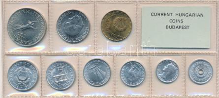 1982. 2f-10Ft (9xklf) érmés forgalmi sor fóliatokban T:1 patina
Adamo FO15