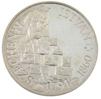 1991. 500Ft Ag "Széchenyi István" certifikáttal, dísztokban T:1- kis patina (eredetileg PP...