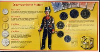 Ausztria 2000. 10Gr-20Sch 6klf db, szettben T:BU