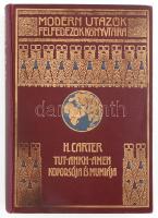 Carter, Howard: Tut-Ankh-Amen koporsója és múmiája. Bp., Franklin. Kiadói aranyozott egészvászon kötés, belsejében sérült lapok.