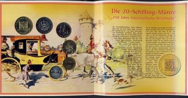 Ausztria 2000. 10Gr-20Sch 6klf db, szettben T:BU