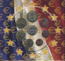 Franciaország 2003. 1c-2€ 8klf db, szettben, bontatlan csomagolásban! T:BU