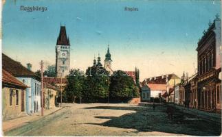 1913 Nagybánya, Baia Mare; Kispiac / square (EK)