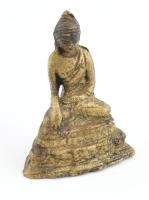 Buddha, bronz, kopott, m: 6 cm