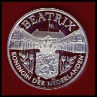 Hollandia 2001. "Beatrix, Hollandia királynője" Ag 24,6g T:PP