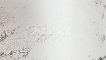 Ezüst (Ag) szalvétagyűrű, jelzett, vésett: Fiorella, 5x3,5 cm, nettó: 20g