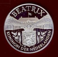 Hollandia 2001. "Beatrix, Hollandia királynője" Ag 24,6g T:PP