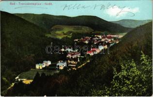 1915 Trencsénteplic-fürdő, Kúpele Trencianske Teplice; (EK)