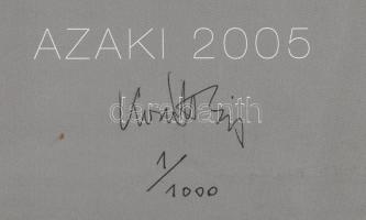 Noon Azaki (Kováts Lajos, 1953-): Ne átkozd a sötétséget, gyújts inkább világot. Nyomat, papír. Jelz...