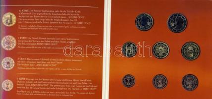 Ausztria 2004. 1c-2€ 8klf db, szettben T:BU