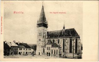 Bártfa, Bardiov, Bardejov; Szt. Egyed templom. Divald Adolf 2. / church