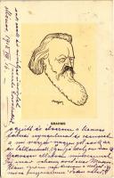 1913 Johannes Brahms. Kiadja Kner Izidor, Gyoma s: Major (EK)