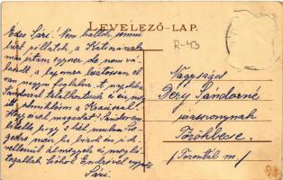 Nagyszentmiklós, Sannicolau Mare; Erzsébet liget. Wiener Náthán kiadása / park (Rb)