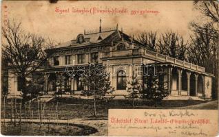 1900 Püspökfürdő, Szentlászlófürdő, Baile 1 Mai (Nagyvárad, Oradea); gyógyterem / spa (EK)