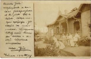 1903 Nagyvárad, Oradea; Anna lak / villa. photo (EK)