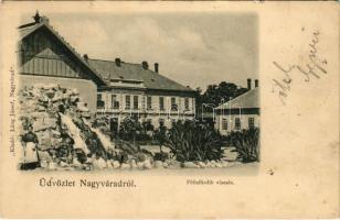 1899 (Vorläufer) Félixfürdő, Baile Felix (Nagyvárad, Oradea); vízesés. Láng József kiadása / waterfall