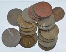 24 darabos jugoszláv érmetétel T:1-,2 24 pieces yugoslavian coin lot C:AU,XF