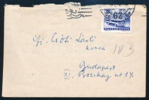 cca 1960 Kellér Dezső autográf levelezőlap