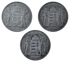 1943. 5P Al "Horthy Miklós születésének 75. évfordulójára" (3x) T:2 Adamo P8.3