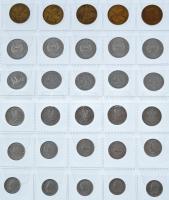 ~1965-1990. 5f-20Ft (50x) T:vegyes