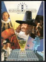 cca 2000 Madame Tussaud Amsterdam, angol nyelvű, képes ismertető prospektus